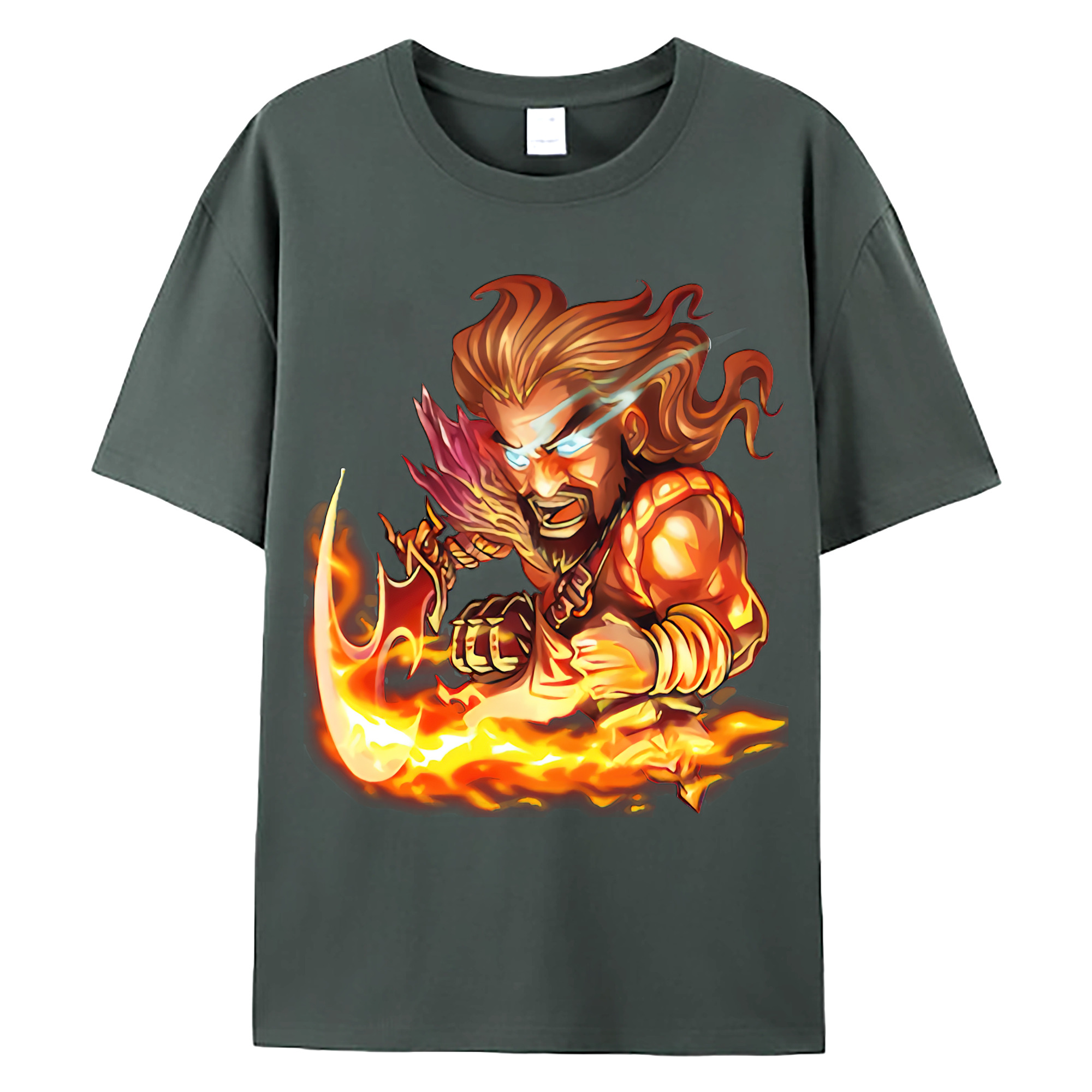 （画像用） リーグ・オブ・レジェンド League of Legends LOL 綿100％ メンズ半袖Tシャツ｜肌触りやわらか＆通気性